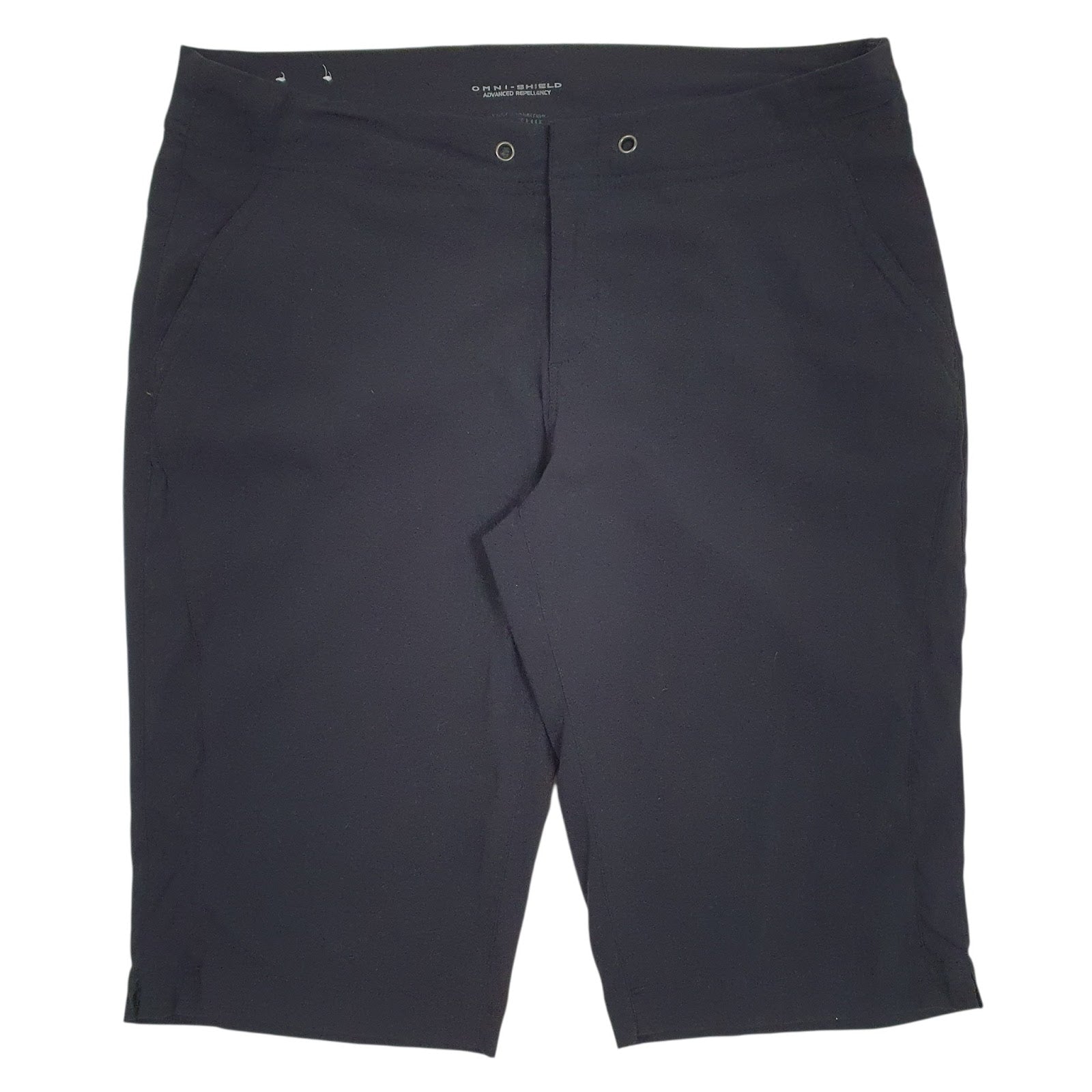 Womens Black Columbia Sportswear Company Omni-Shield Sport Shorts