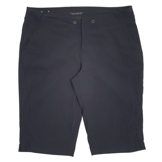 Womens Black Columbia Sportswear Company Omni-Shield Sport Shorts
