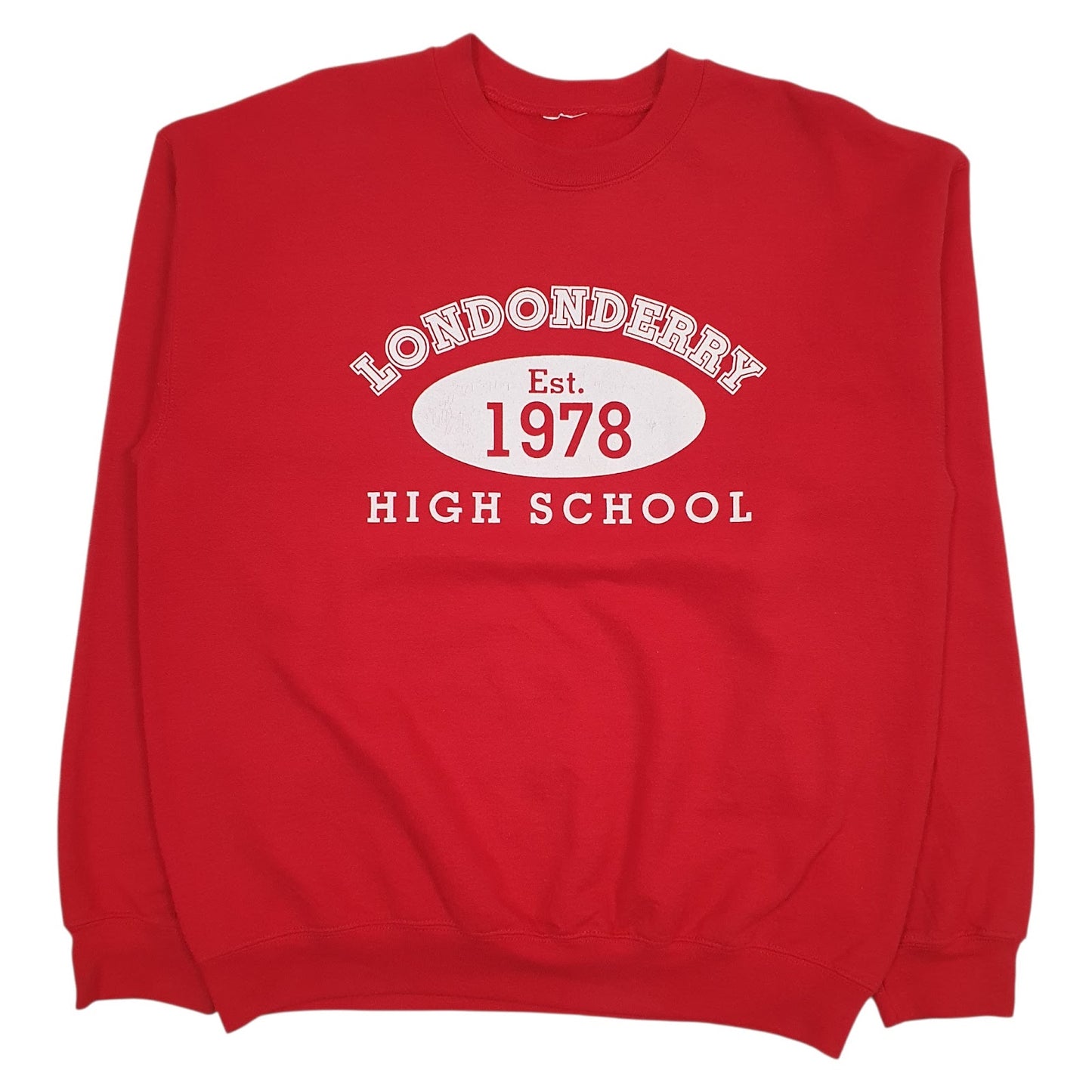 Mens Red Unbranded  Crewneck Jumper