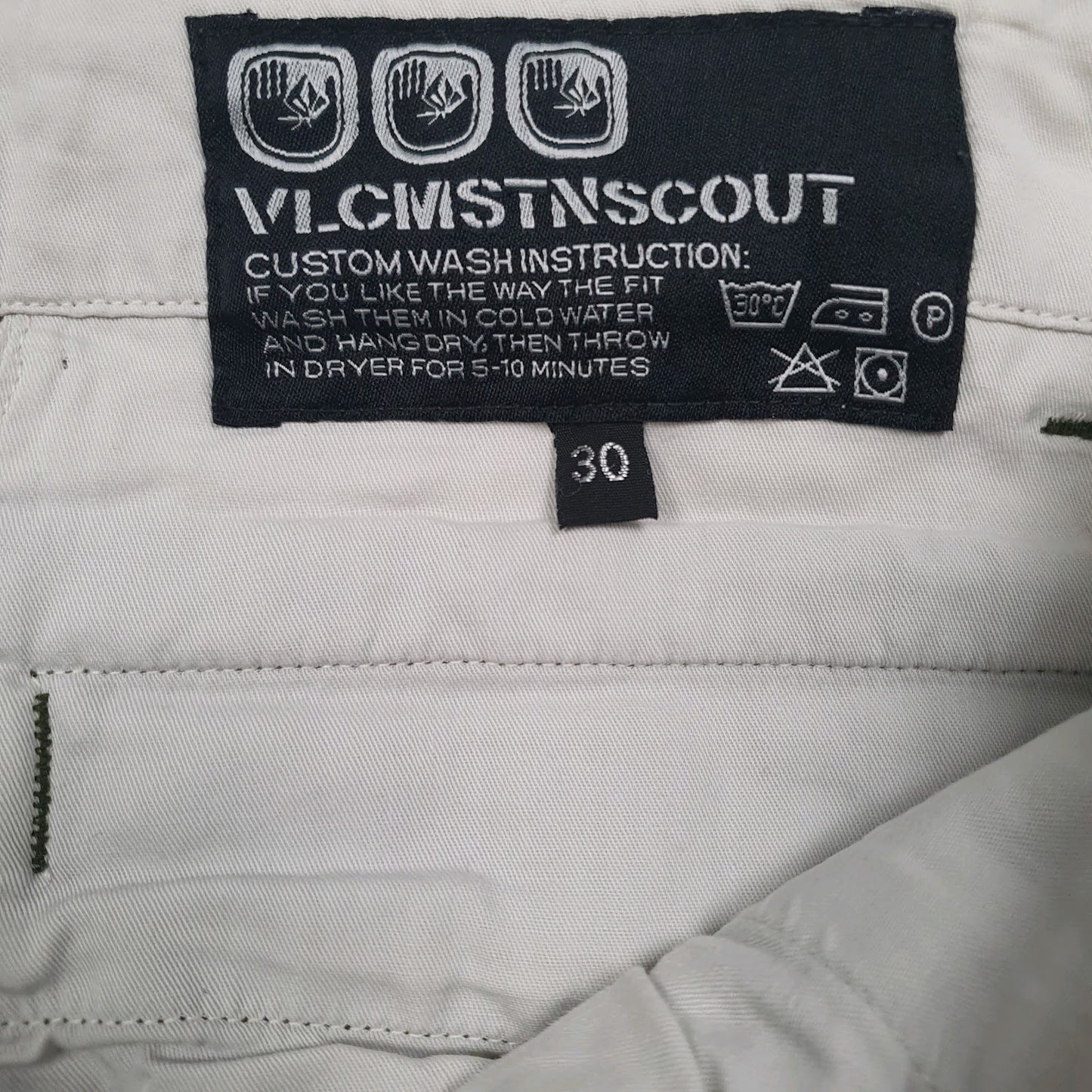 Mens Green Volcom   Trousers