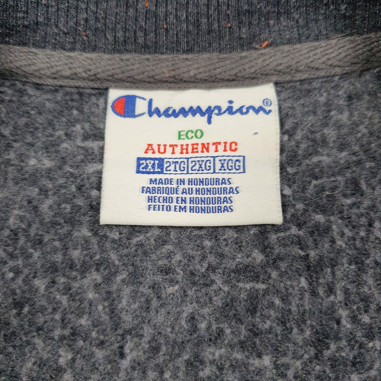 Mens Navy Champion  Crewneck Jumper