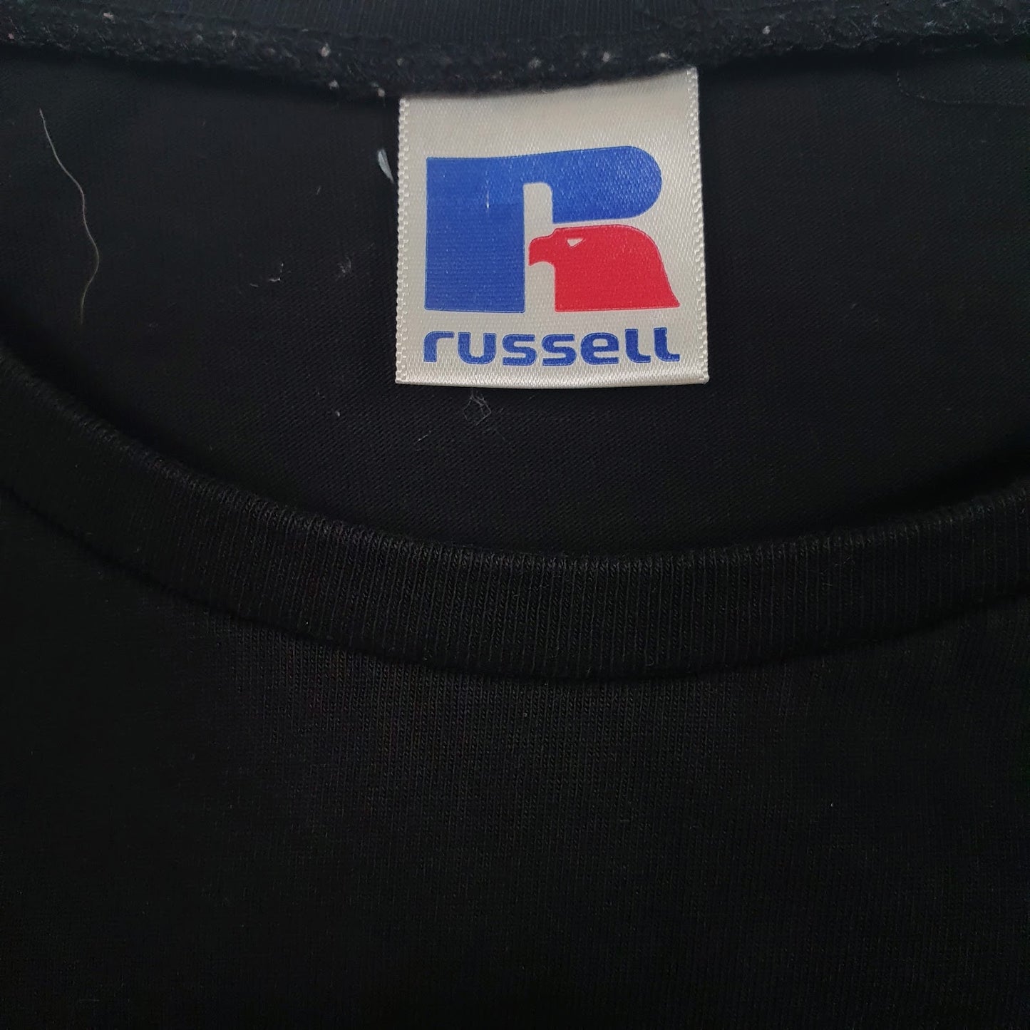 Mens Black Russell Athletic   T Shirt