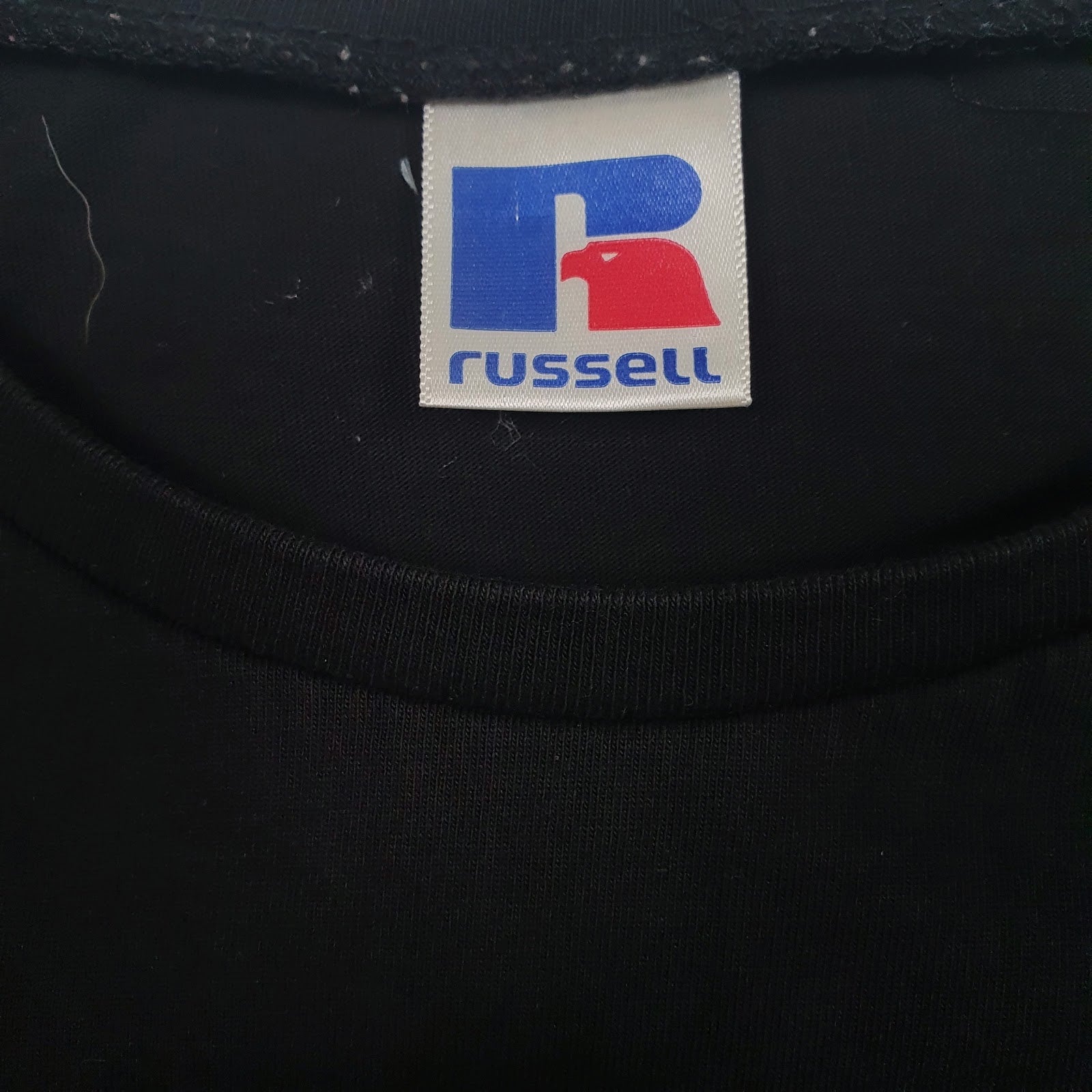 Mens Black Russell Athletic   T Shirt