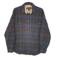Mens Blue Eddie Bauer Vintage 90s Long Sleeve Shirt