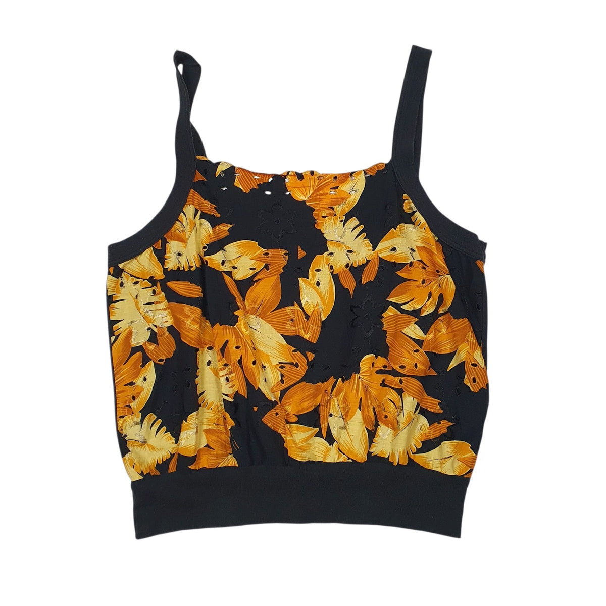 Womens Black Unbranded Camisole Vest  T Shirt