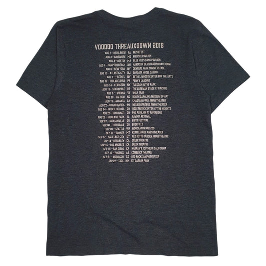 Mens Grey Canvas Trombone Shorty's  T Shirt