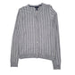 Womens Grey Tommy Hilfiger  Cardigan Jumper