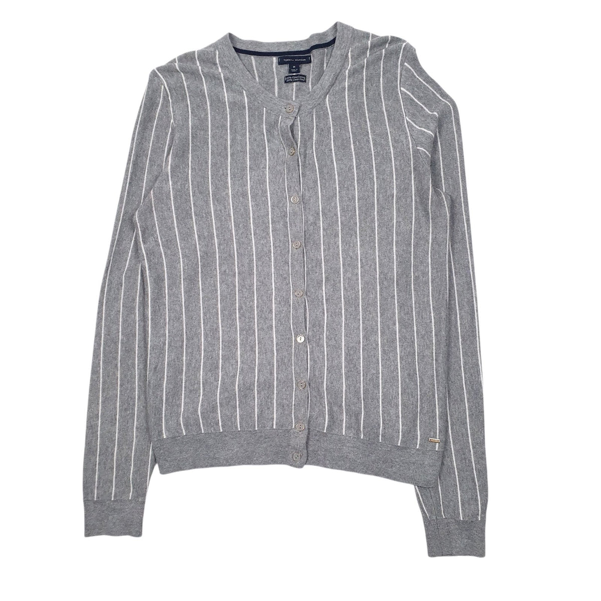 Womens Grey Tommy Hilfiger  Cardigan Jumper
