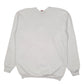 Mens White Fruit Of The Loom Edgar Allen Poe Vintage 90s Crewneck Jumper