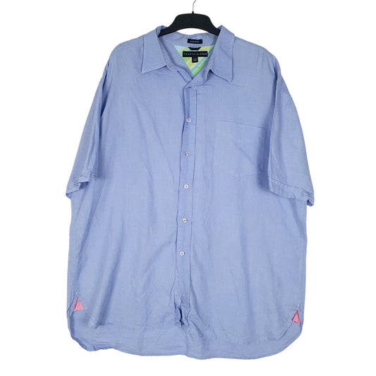 Mens Blue Tommy Hilfiger  Short Sleeve Shirt