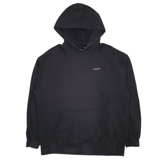 Mens Black Levis  Hoodie Jumper
