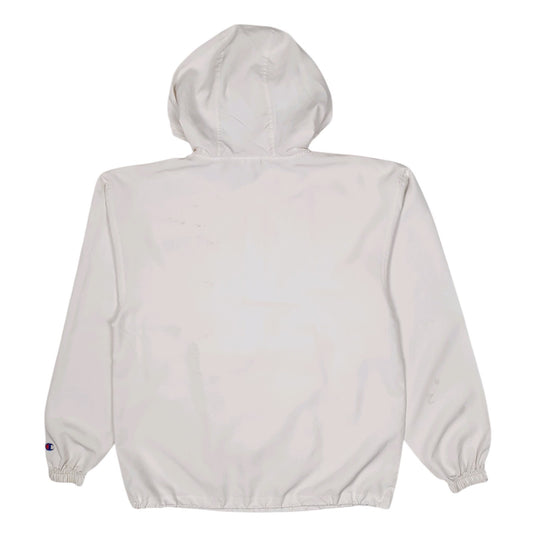 Mens White Champion Grand Valley State Hoodie Coat