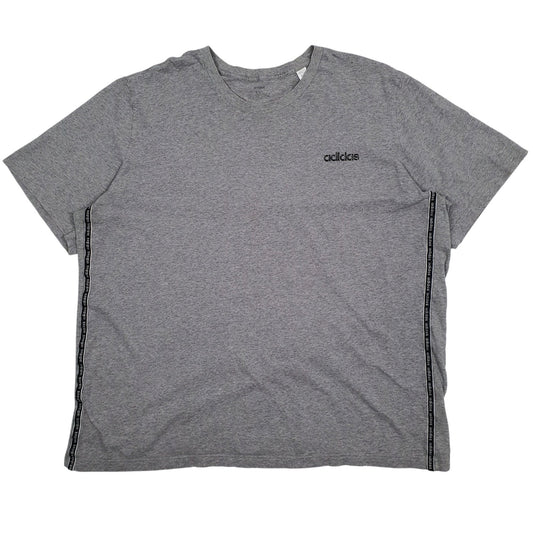 Mens Grey Adidas  Short Sleeve T Shirt