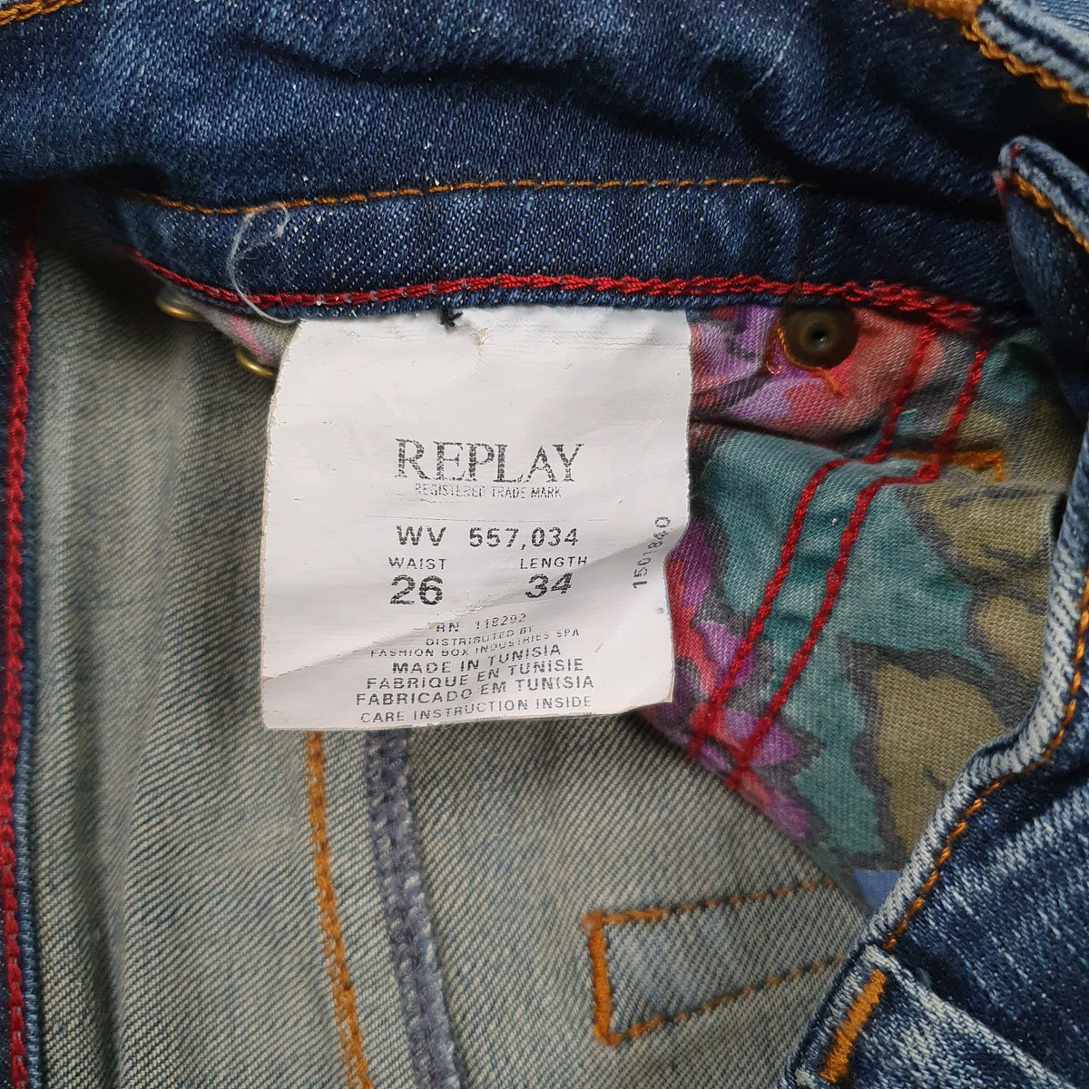Womens Blue Replay   Jeans
