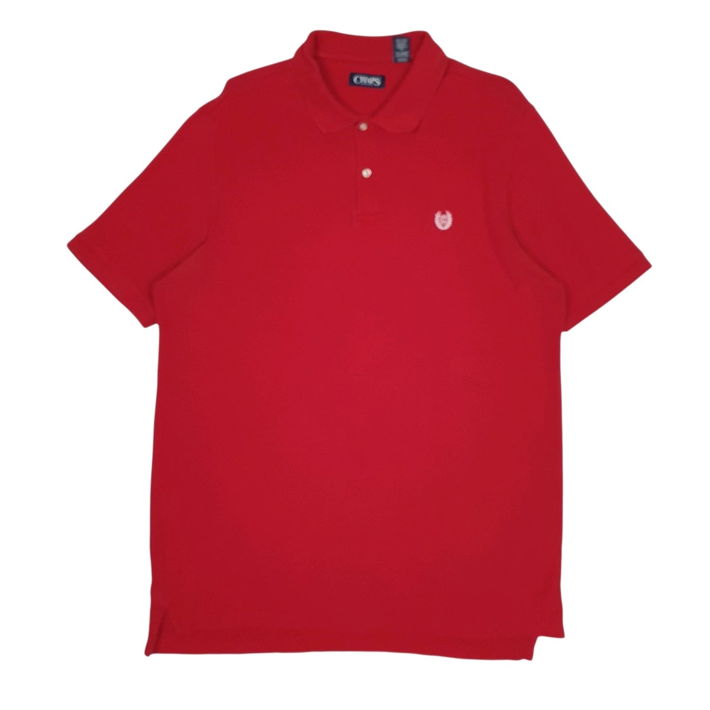Mens Red Chaps  Short Sleeve Polo Shirt