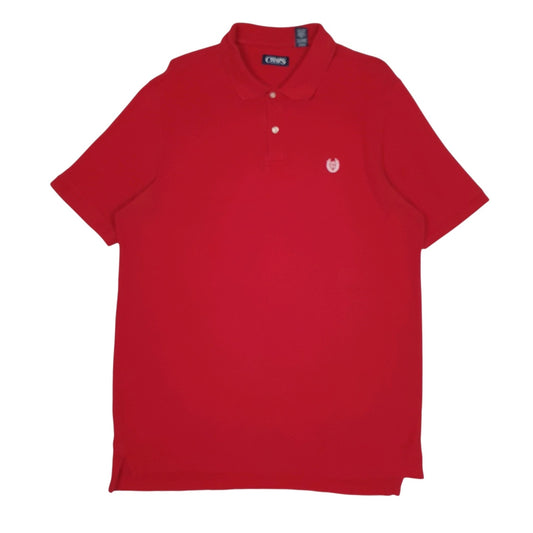 Mens Red Chaps  Short Sleeve Polo Shirt