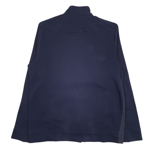 Mens Blue Calvin Klein  Full Zip Jumper