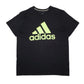 Mens Black Adidas  Short Sleeve T Shirt
