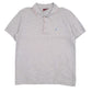 Mens Grey Merc  Short Sleeve Polo Shirt