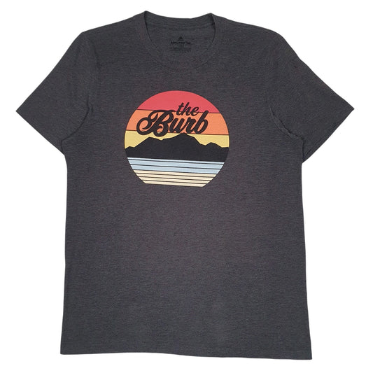 Mens Grey Adidas  Short Sleeve T Shirt