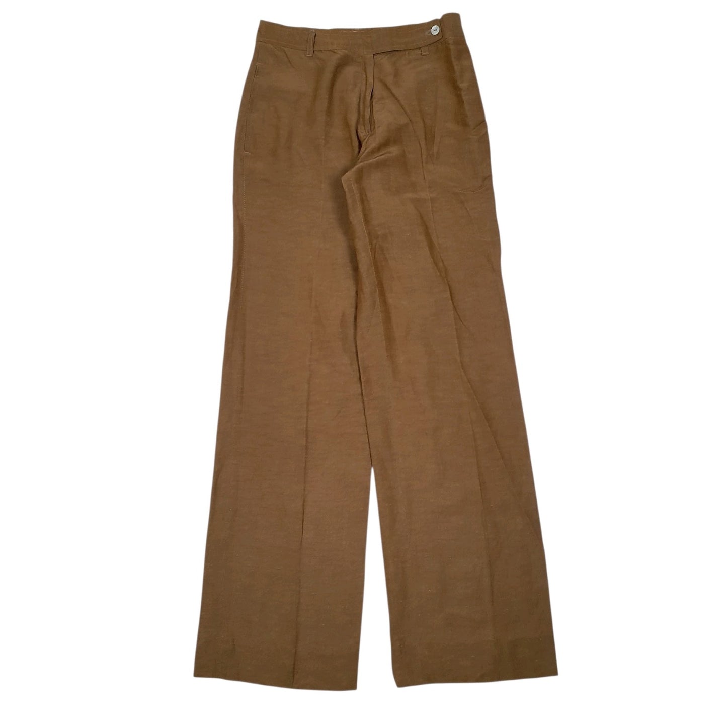 Womens Brown Jean Pierre Made In Italy Formal Trousers