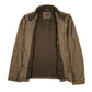 Mens Brown Levis Chore Windbreaker Padded  Coat