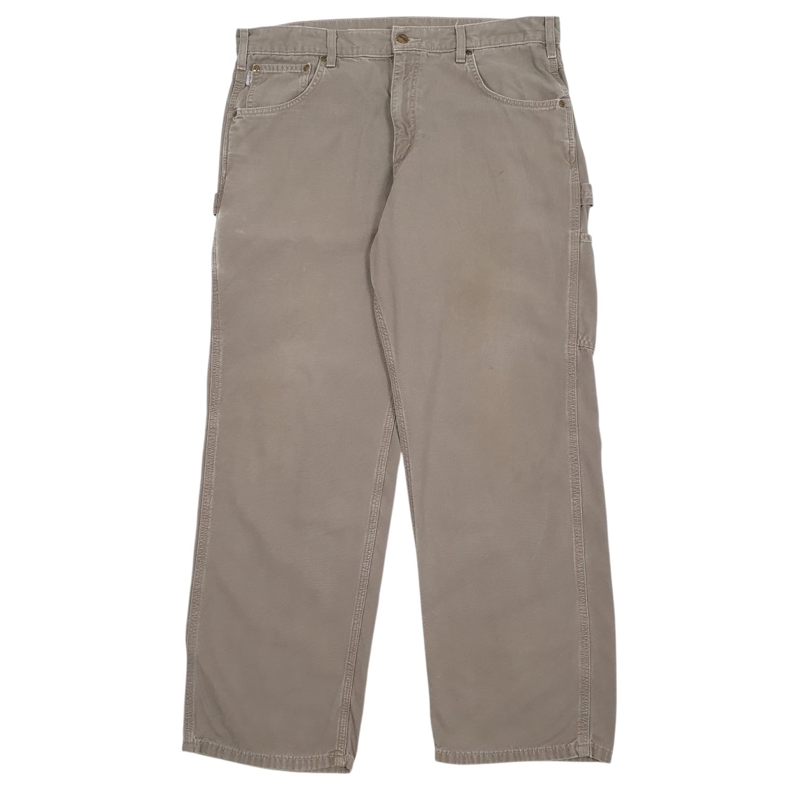 Mens Brown Carhartt  Carpenter Trousers