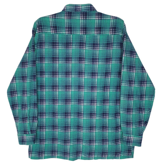 Mens Green C&A Vintage Flannels  Shirt