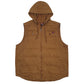 Mens Brown Wrangler Workwear Padded  Coat