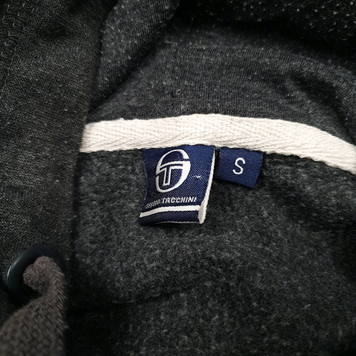 Mens Grey Sergio Tacchini  Hoodie Jumper