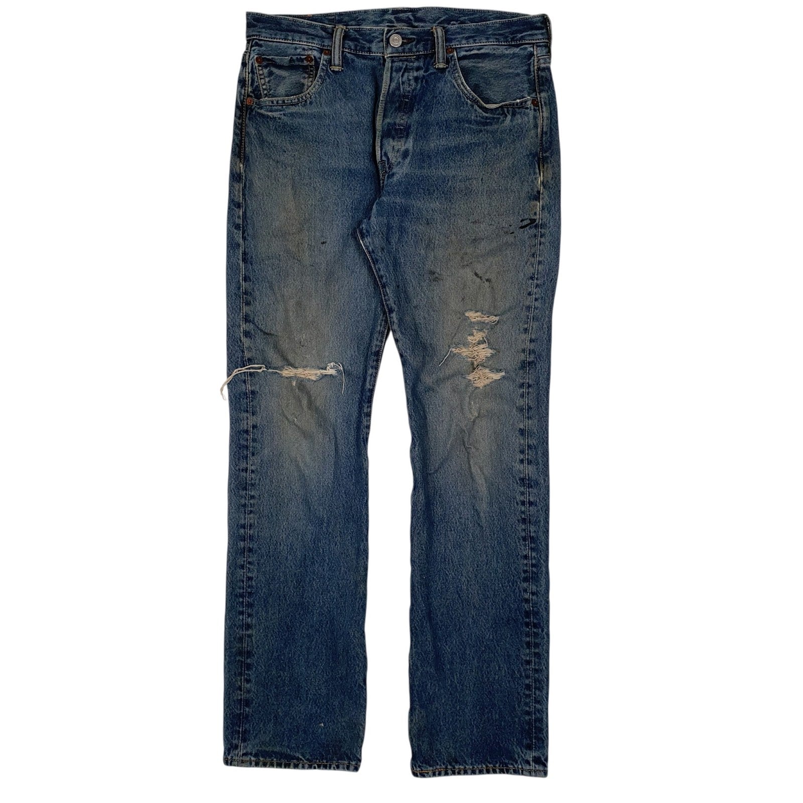 Mens Blue Levis  501 JeansW30 L30