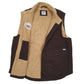 Mens Brown Lee Sherpa Lined  Coat