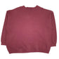 Mens Burgundy Lee Vintage 90s Made In USA Crewneck Jumper