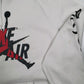 Mens White Nike Air Jordan Basketball Hoodie Jumper