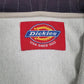 Mens Grey Dickies Spellout Full Zip Jumper