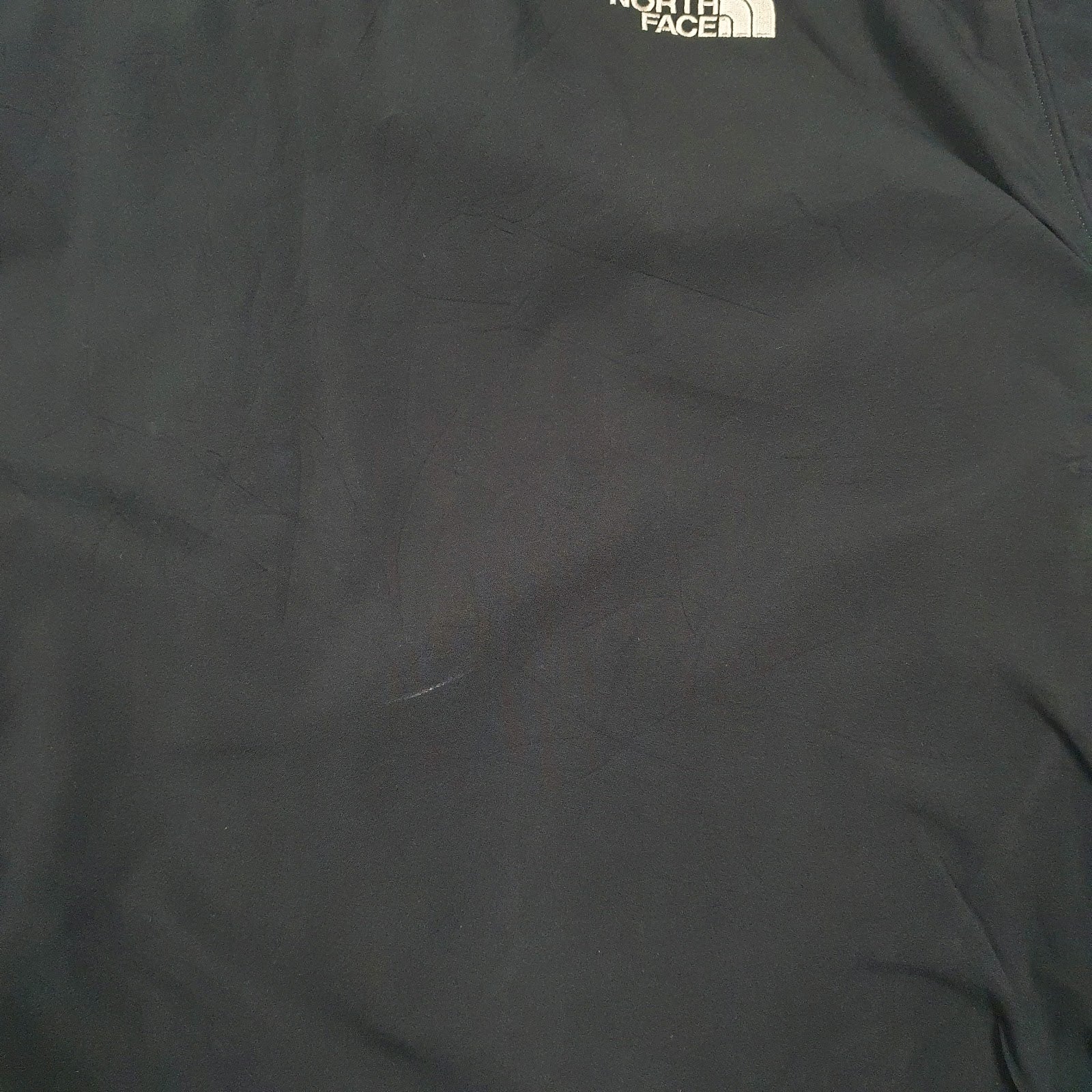 Mens Black The North Face Windbreaker Hoodie Coat