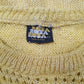 Womens Yellow Rosa Knit Crewneck Jumper