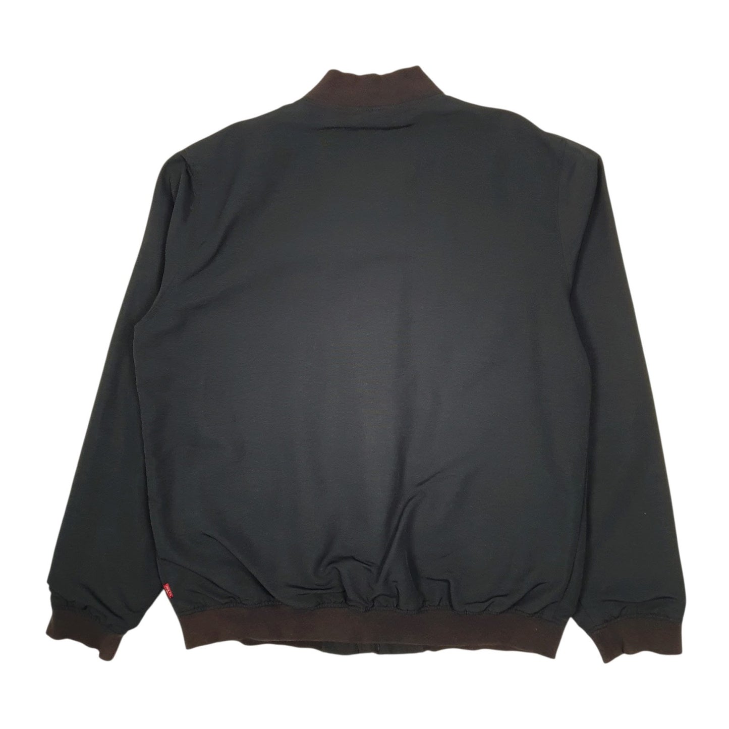 Mens Black Levis Windbreaker  Coat