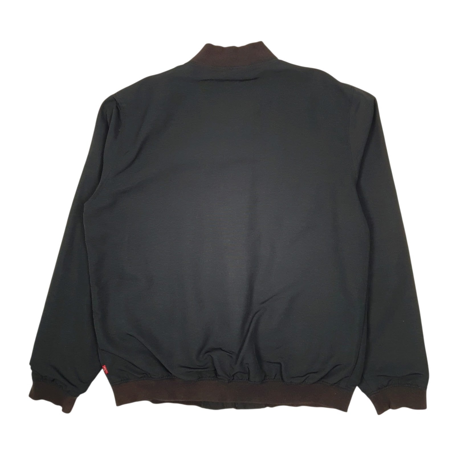 Mens Black Levis Windbreaker  Coat