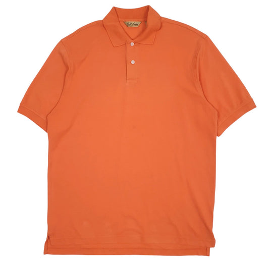 Mens Orange Gold Label  Short Sleeve T Shirt