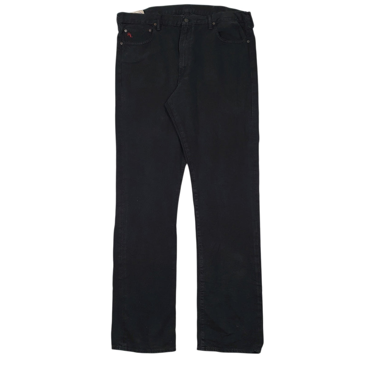 Mens Black Polo Ralph Lauren  Casual JeansW40 L36