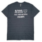 Mens Grey Gildan Know Park & Recreation Short Sleeve T Shirt