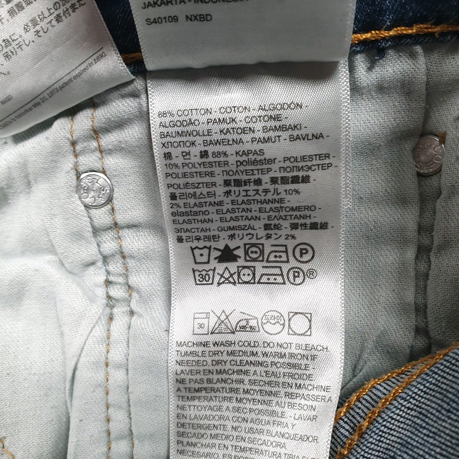 Mens Blue Levis   Jeans