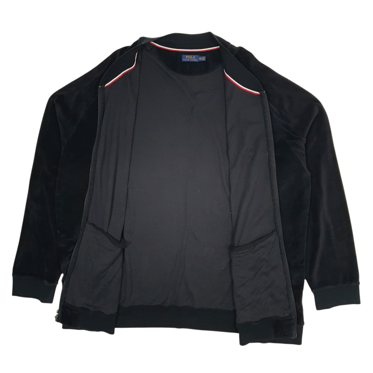 Mens Black Polo Ralph Lauren  Full Zip Jumper