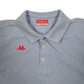 Mens Blue Kappa  Hoodie Polo Shirt