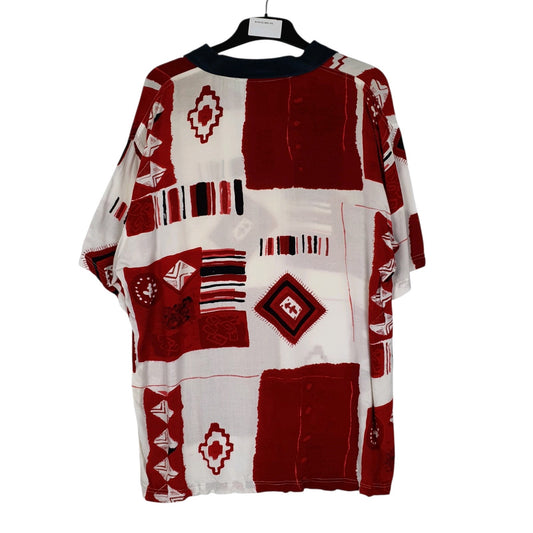 Mens Red Fischer   Polo Shirt