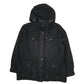 Womens Black Levis Windbreaker  Coat