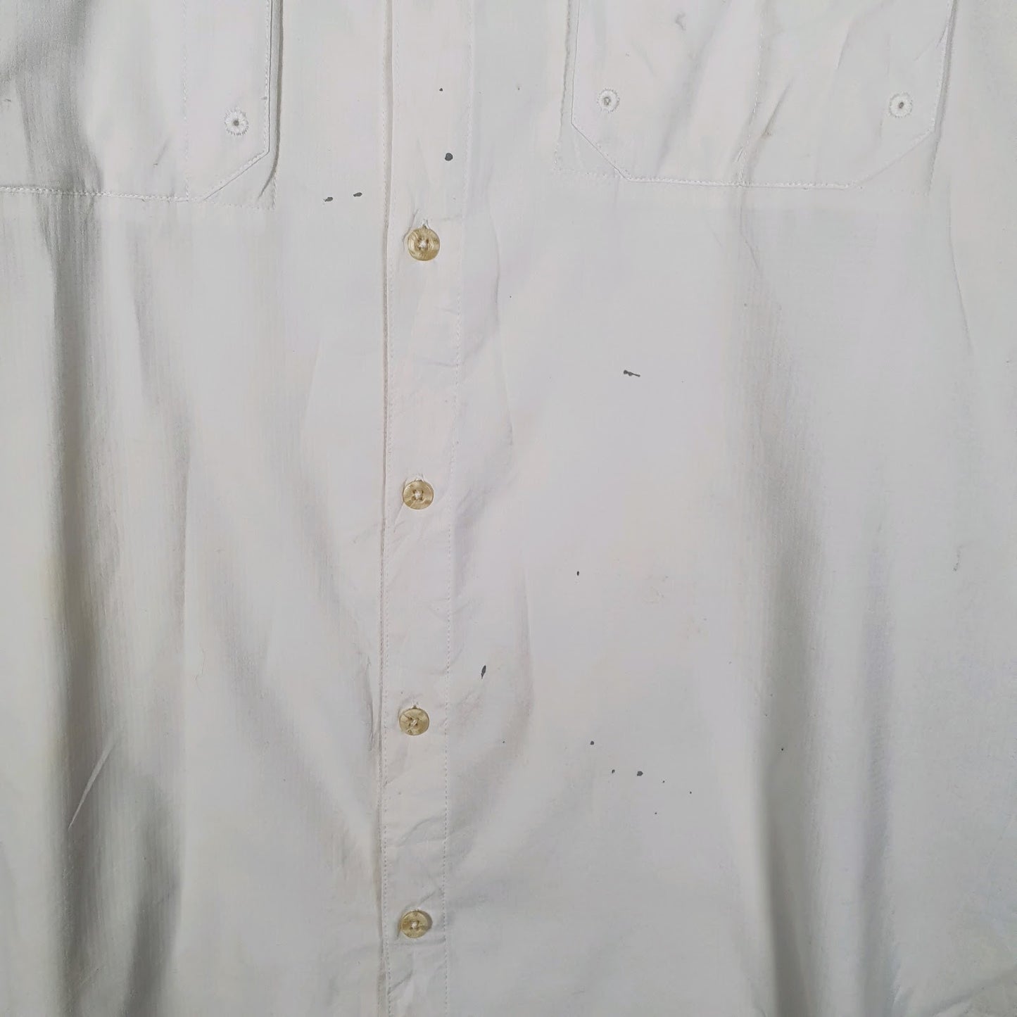 Mens White Columbia Sportswear Company PFG Fishing Omni Shade  Shirt