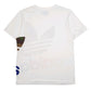Mens White Adidas   T Shirt