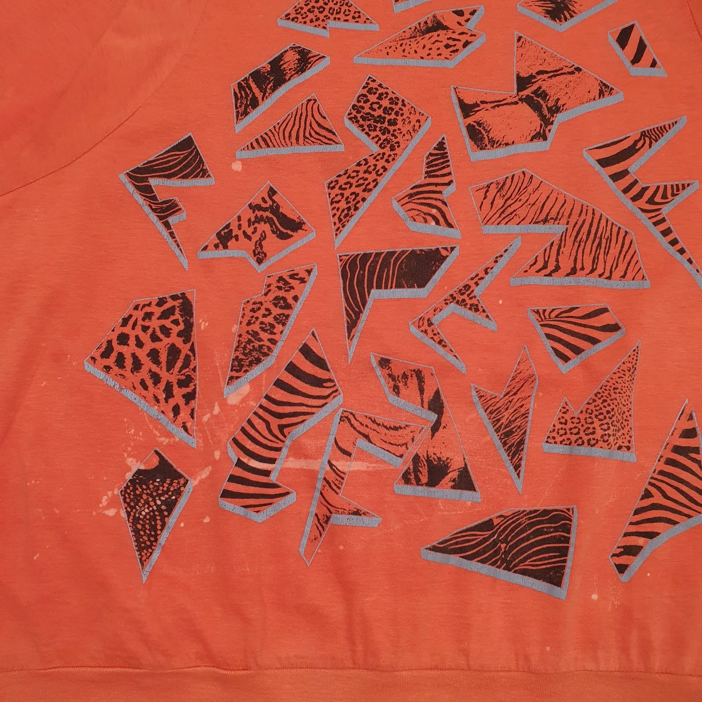 Womens Orange Fendi Vintage 80s/90s  T Shirt